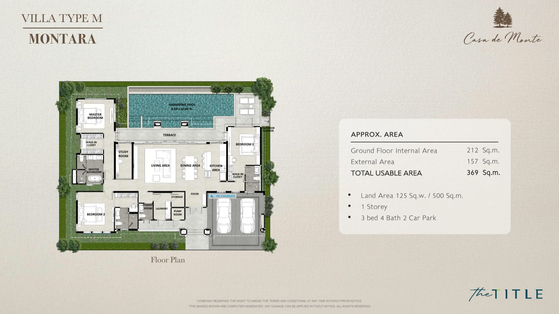 Type M · Montara layout